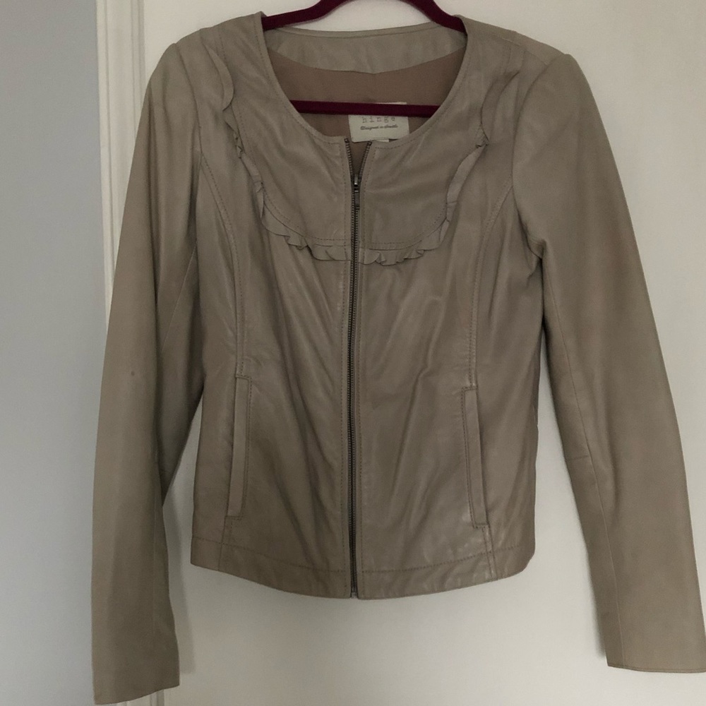 Leather jacket